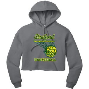 BELLA+CANVAS ® Women's Sponge Fleece Cropped Fleece Hoodie